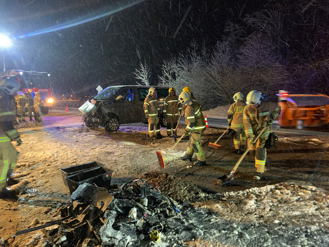 Verkehrsunfall B311 Harham - Freiwillige Feuerwehr Saalfelden